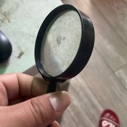 A magnifying glass