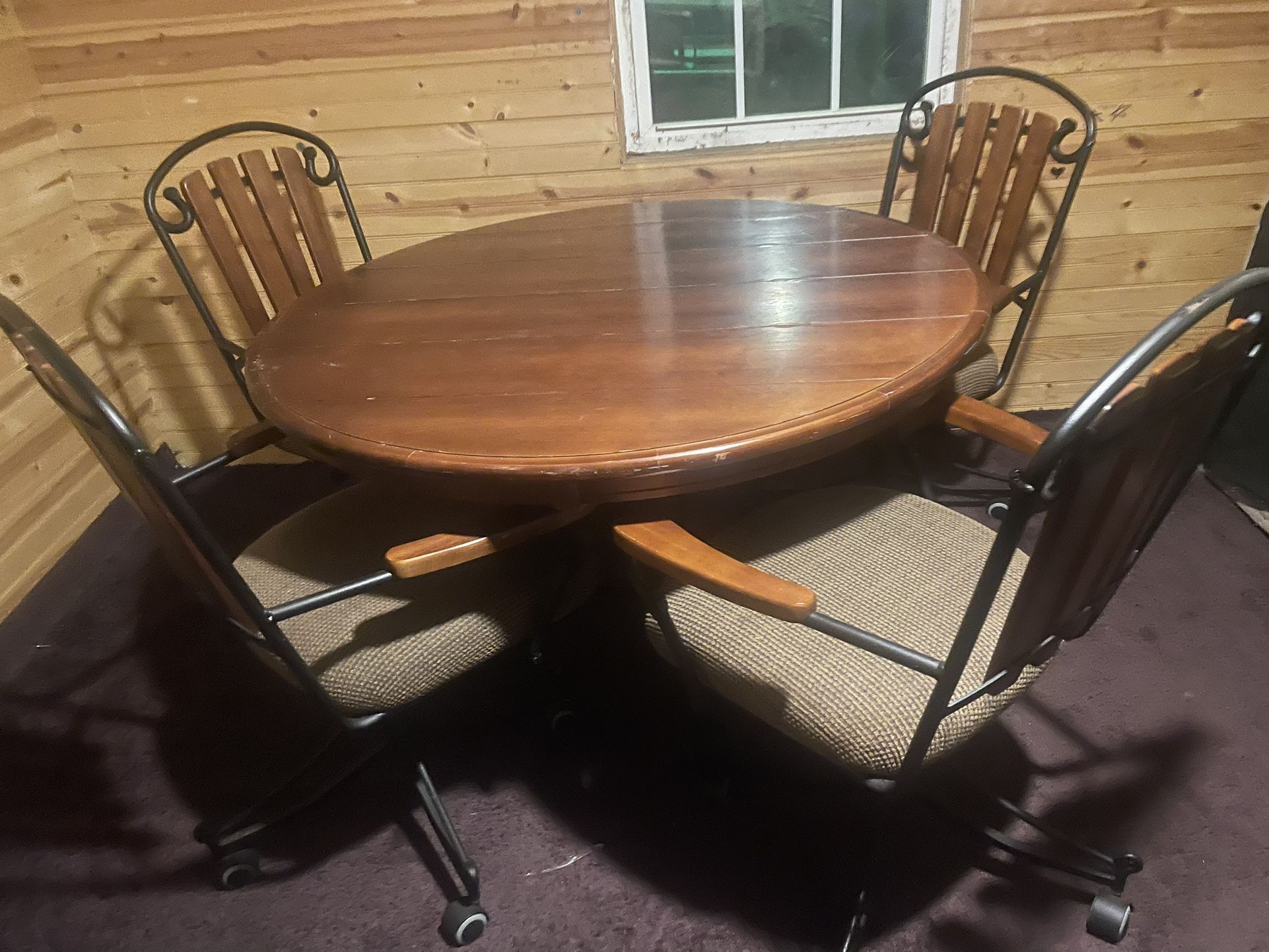 PICKUP ONLY vintage dining table