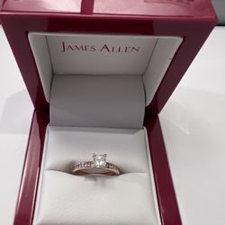 James Allen 14k Rose gold ring