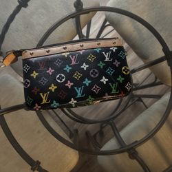 Multicolor LV Small Pouch