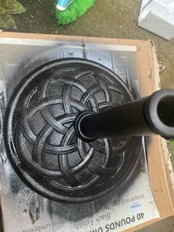 2 umbrella holders heavy duty