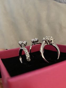 Size 6-7 Moissanite Diamond Rings 