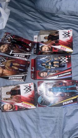 BAG OF WRESTLING TOYS