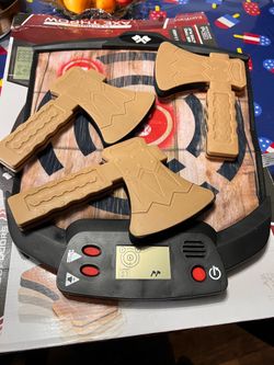 Velcro Ax throw game $15 with batteries