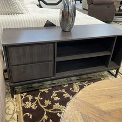 47” TV Stand w/ Storage Cabinet – Dark Espresso – $139