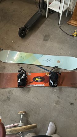 Two Snowboards with Bindings