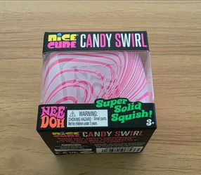 New NeeDoh Nice Cube Candy Swirl