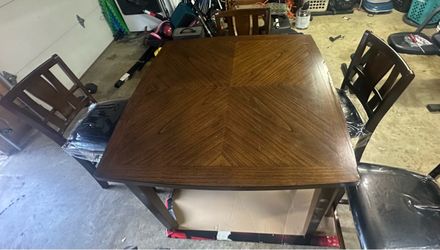 Hanks furniture table set, purchased last year