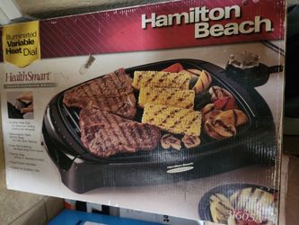 Hamilton Beach  Indoor Outdoor Grill Never Used NIOB  NEW