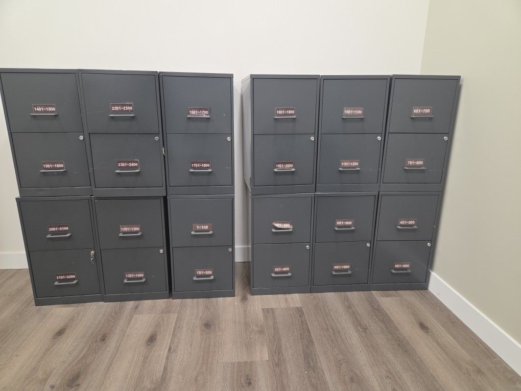2 Drawer File Cabinet 