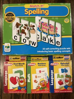 Educational Flashcards and Puzzle