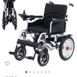 Electric Wheelchairs,Portable Electric Wheelchairs for Adults,Power WheelChair-500W Motor Power,All Terrain Motorized Wheelchair for Adults,Wheelchair