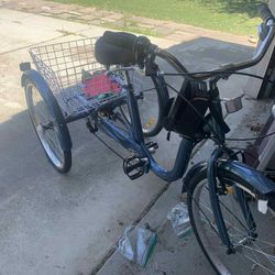 Three Wheeled Bicycle Beach Cruiser 