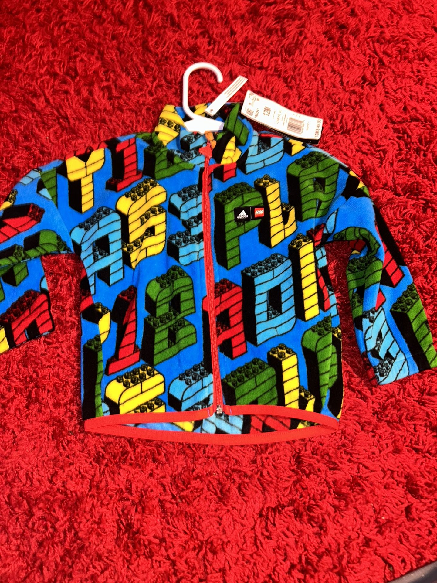 baby boy adidas lego fleece