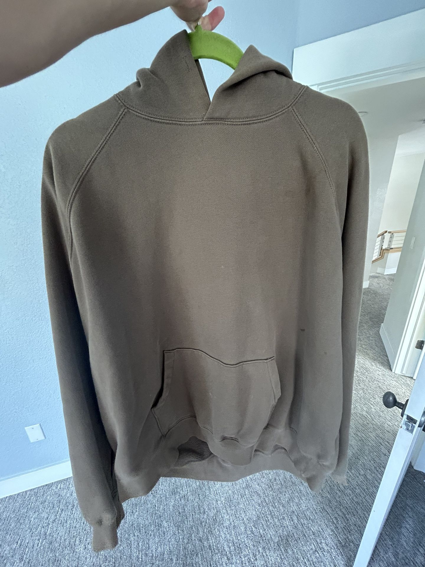 Essentials Fear of God Hoodie – Brown, Size XL