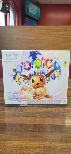 Pokémon TCG: Scarlet & Violet - Prismatic Evolutions Elite Trainer Box (ETB) - Brand New 🔥 Sealed