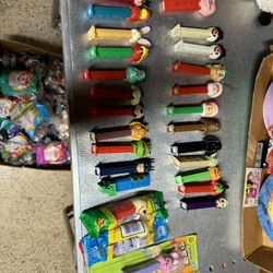 Early 2000s McDonald’s happy Meals/PEZ/Furbies