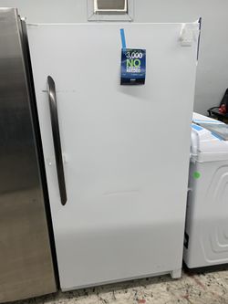 Frigidaire Up Right Freezer In White