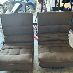 Brown Swivel Video Gaming Chairs! 