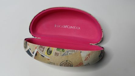JESSICA MCCLINTOCK Eyeglasses Case.