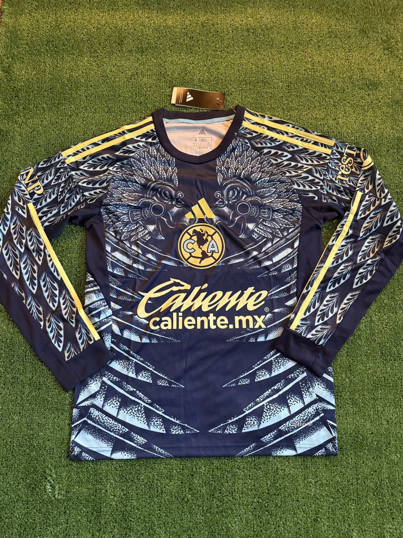 Club América Away Long Sleeve Soccer Jersey 