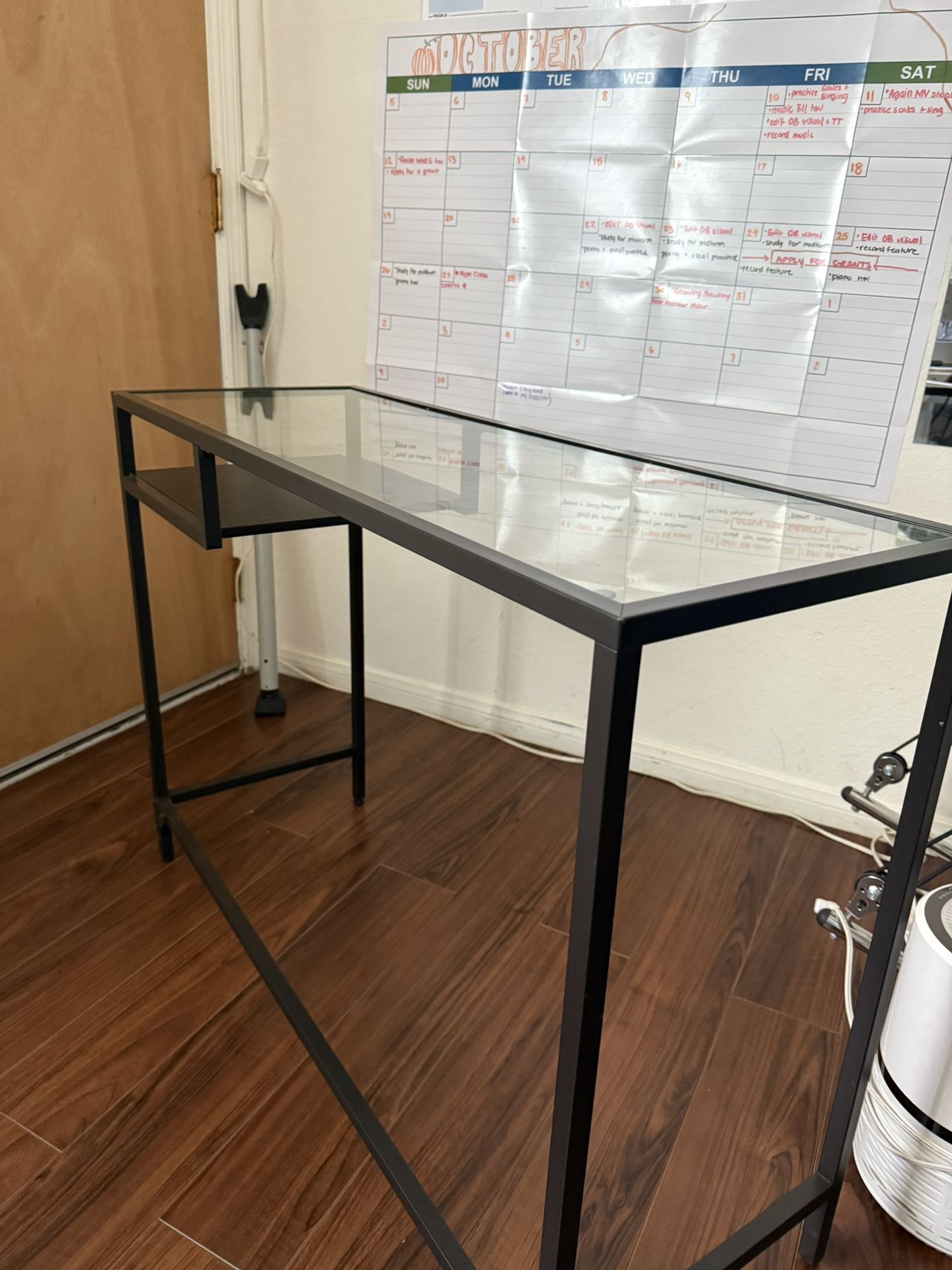 Glass Computer Desk