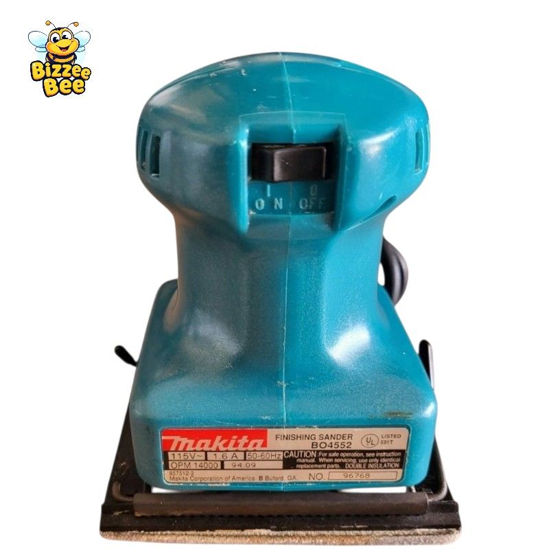 Makita Corded Electric 1/4 Sheet Finishing Palm Sander BO4552 Tested