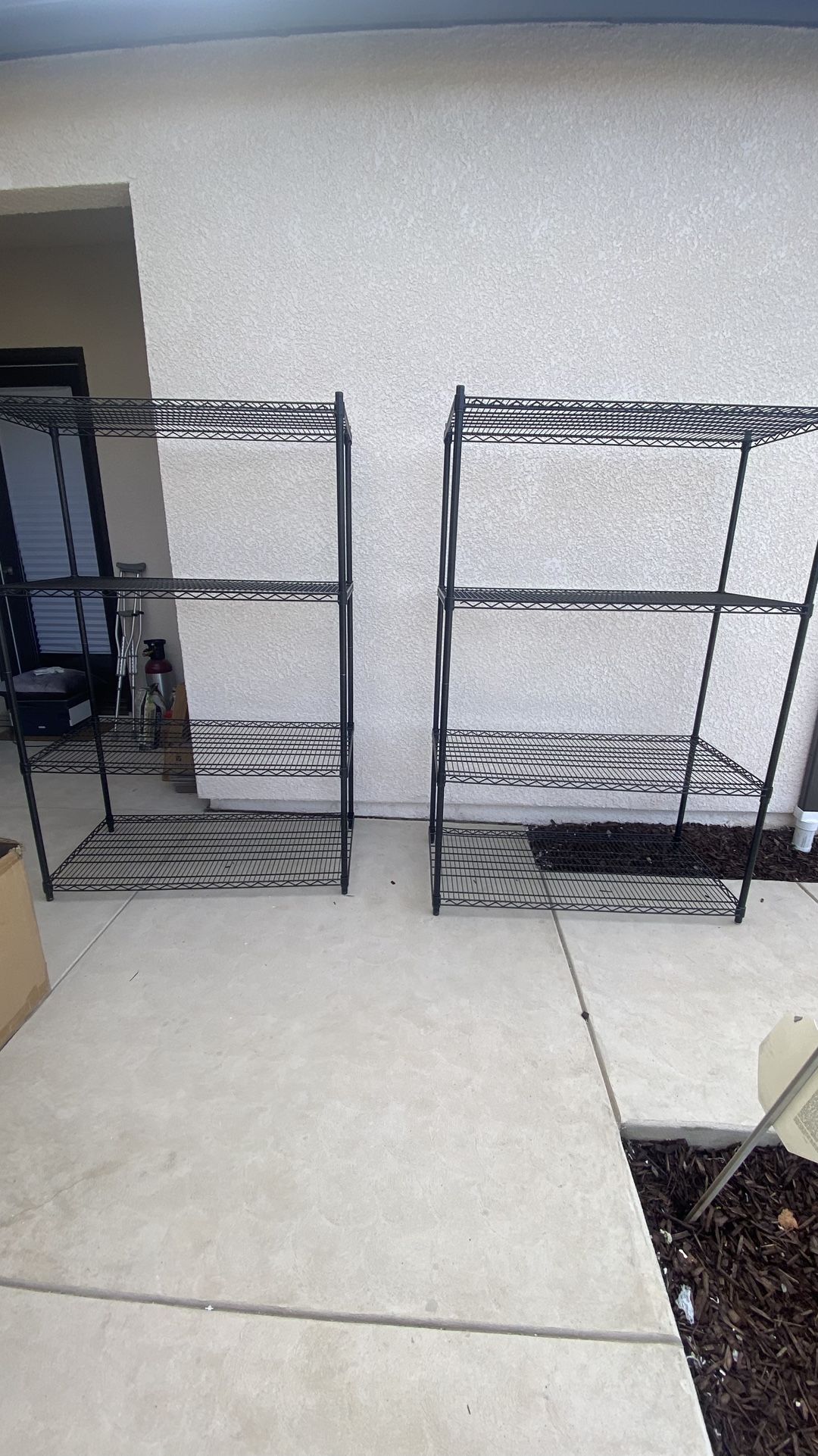 (2) Storage Shelving Racks 