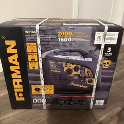 Firman W2000i 2000W Inverter Generator - NEW IN BOX 