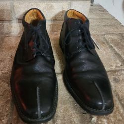 Sandro Leather Chukka Boots Size 10 Men's 