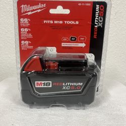 New Milwaukee Battery 