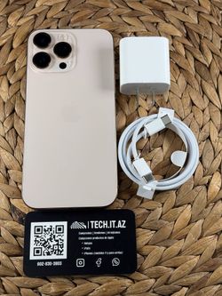 📱 iPhone 16 Pro Max | 512GB | Desert Titanium | Cricket Only