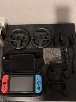 Nintendo Switch With Accessories Kit