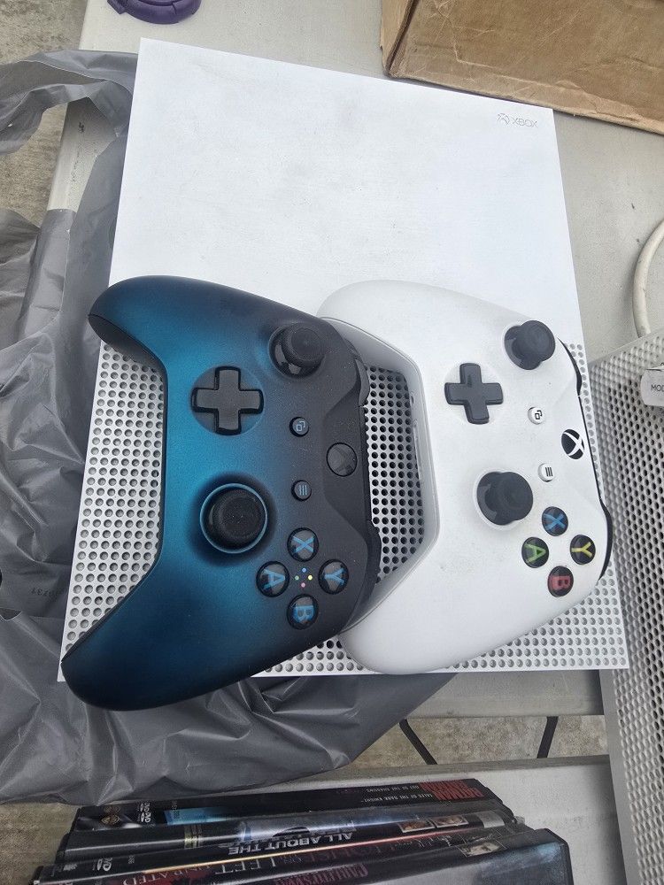 XBOX With Two Controllers