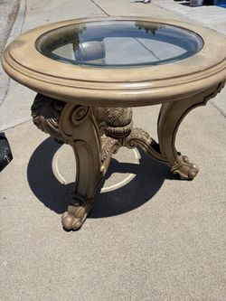 Glass table
