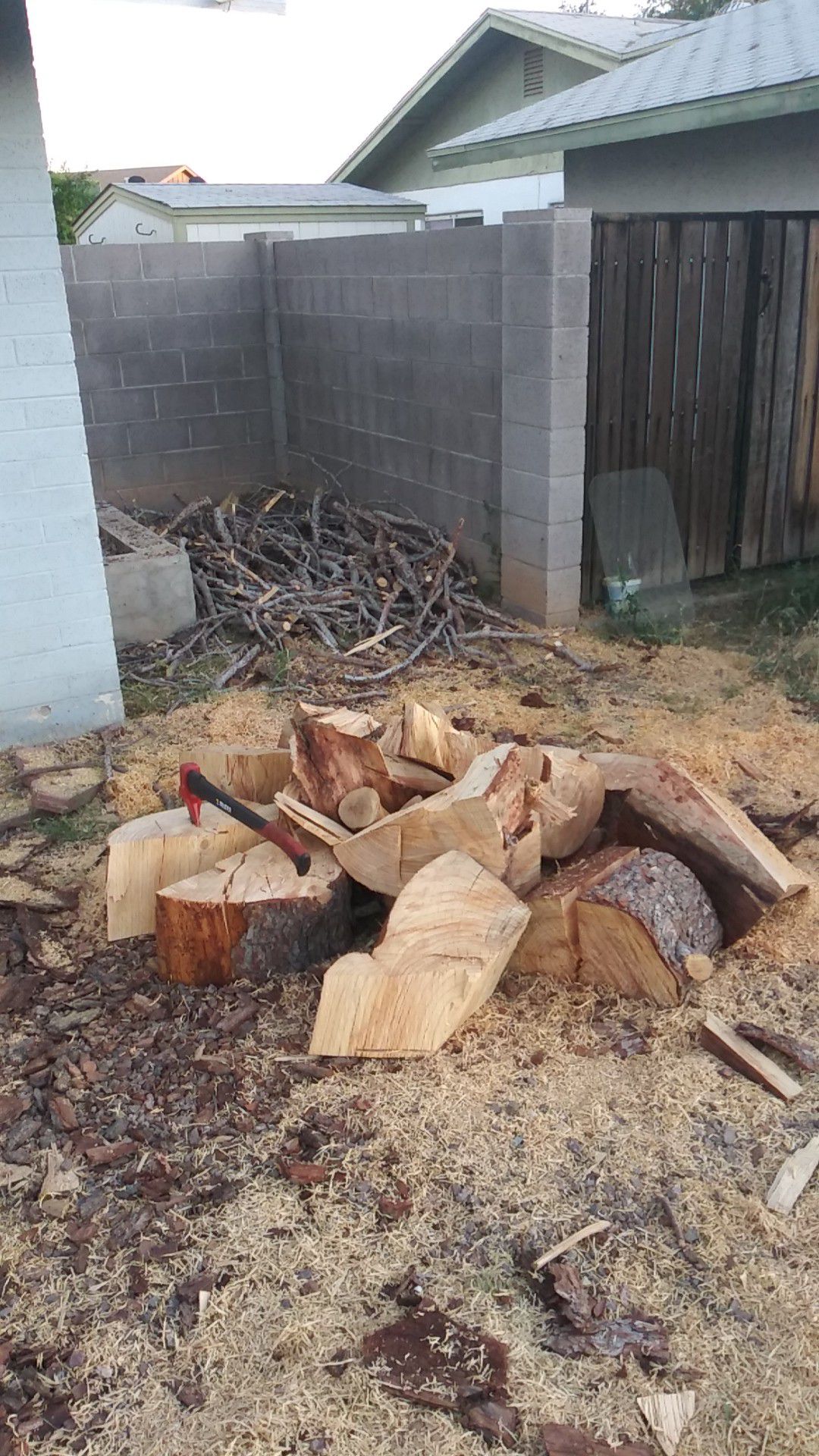 More free firewood majority split