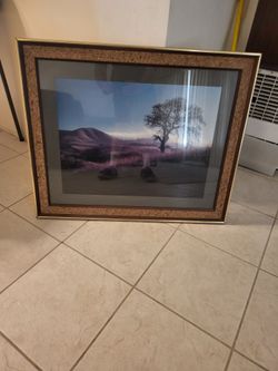 Framed Landscape Photography Print