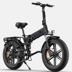 100 km Range Full Suspension Foldable E-bike Engewe EngineX E-bike