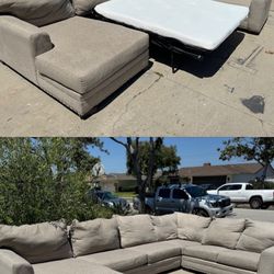 3 Pc Sleeper Sectional Sofa DELIVERY AVAILABLE 