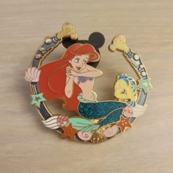 Pin Disney Ariel And Flounder The Little Mermaid 2007