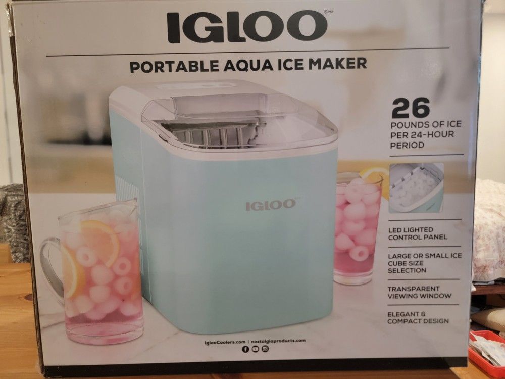 IGLOO Portable Aqua Ice Maker