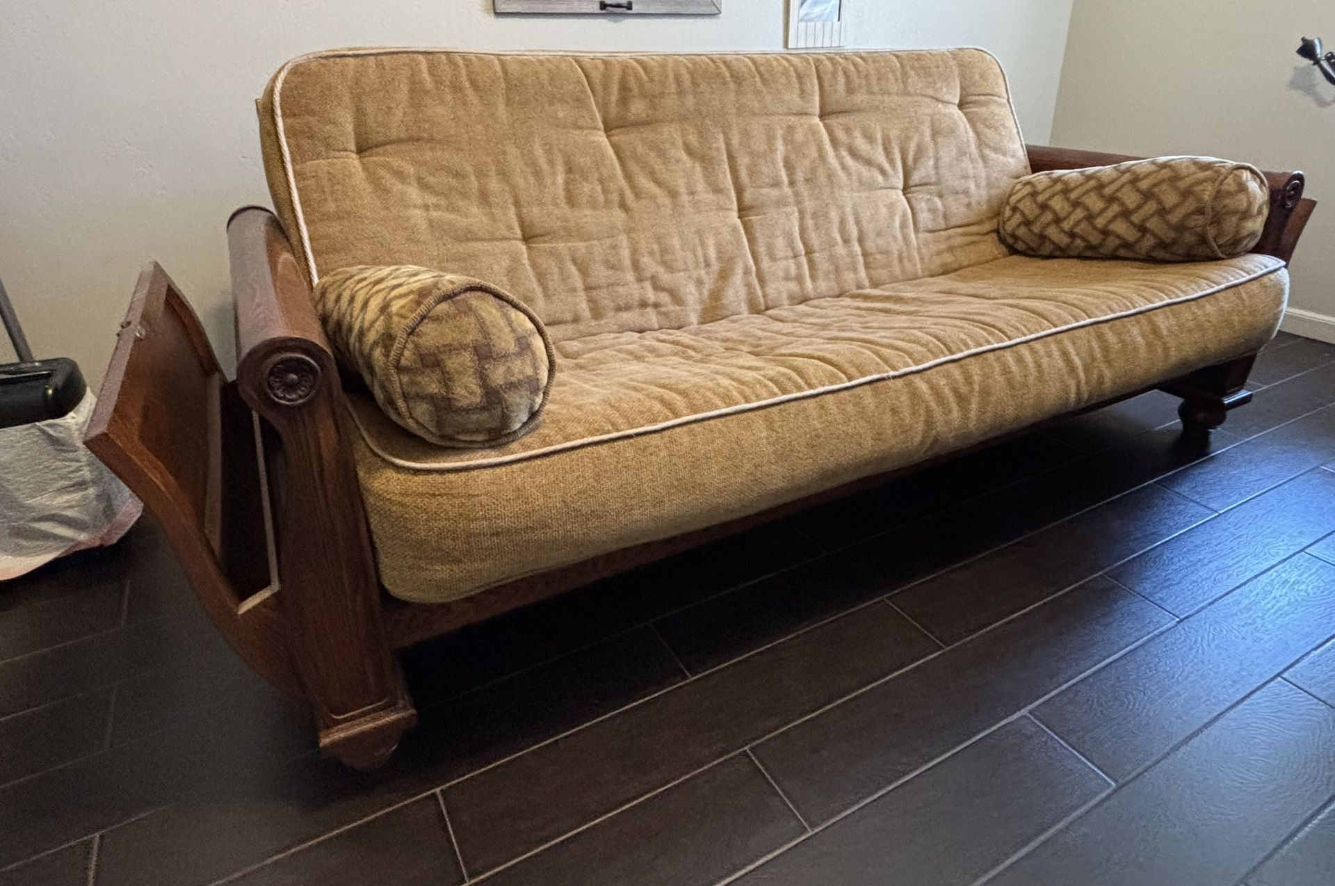Solid Wood Futon