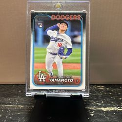 Baseball Cards - Yoshinobu Yamamoto 
