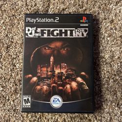 Def Jam Fight For New York Authentic Case + Instruction Manual (NO GAME!)