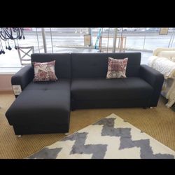 Brand New Sofa Sectional Coverts To Bed 54$ Down Finance Available ! We Deliver