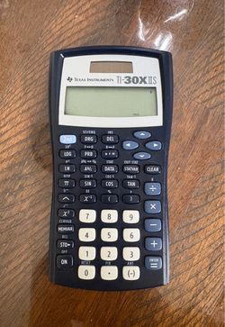 Texas Instruments TI-30X IIS solar scientific calculator color blue