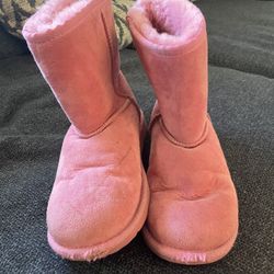 Pink Womens Kids Ugg’s used 