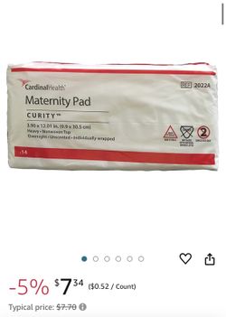 Curity OB/Maternity Pad