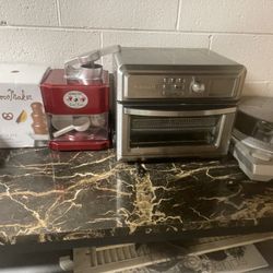 Snow cone Maker, Fondue Fountain, Air Fryer,