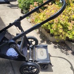 Citi Select double stroller w/ glider board and adapters.